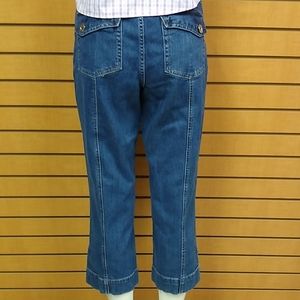 Christopher & Banks Size 6 Denim Stretch C…